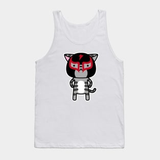 Neko Luchador#2 Tank Top